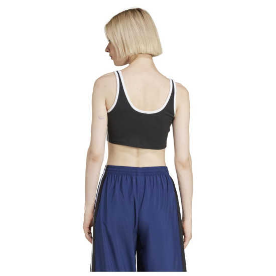 Adidas Γυναικεία αμάνικη μπλούζα Adicolor 3-S Cropped Tank Top
